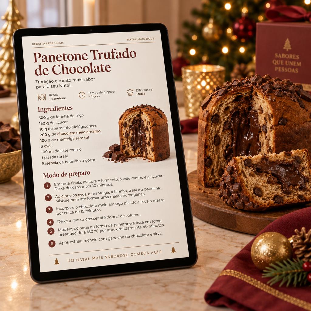 Receitas em PDF